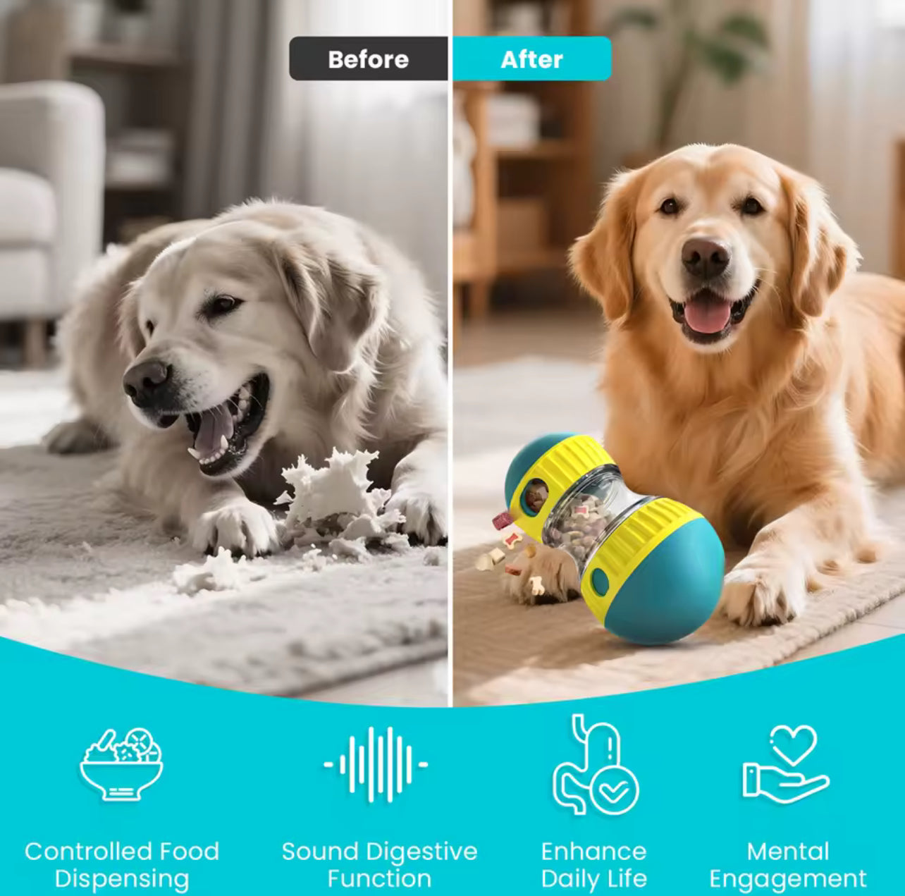 Pet Slow Feeder Toy