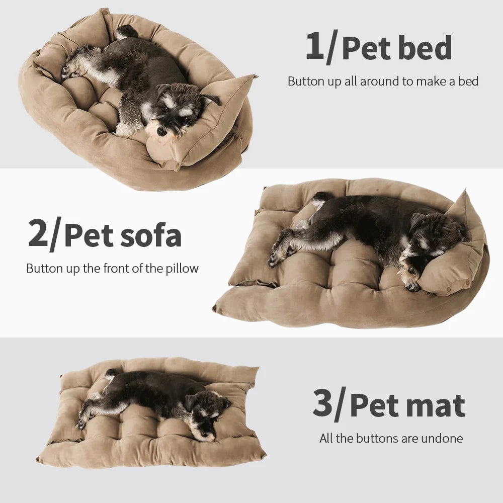 Dog Sleeping Pillow Top Bed