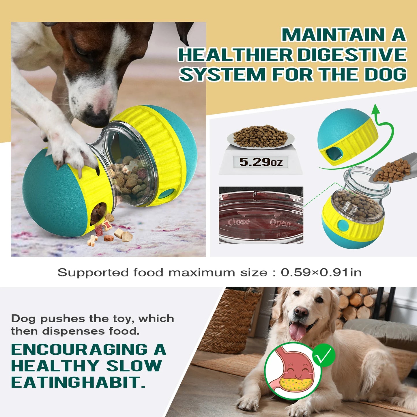 Pet Slow Feeder Toy