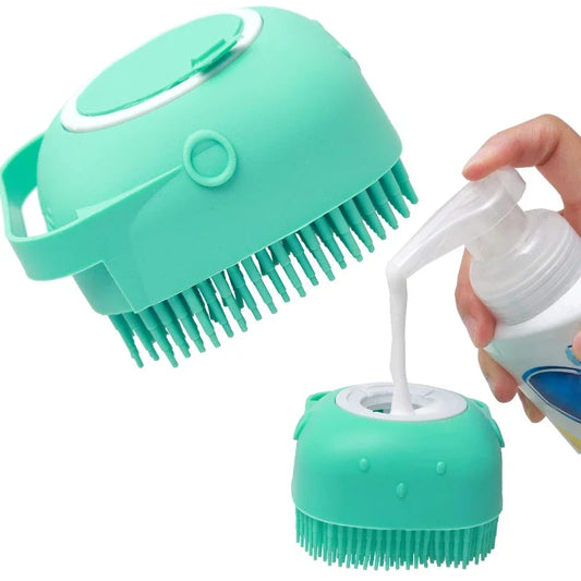 Dog Bath Shampoo Brush