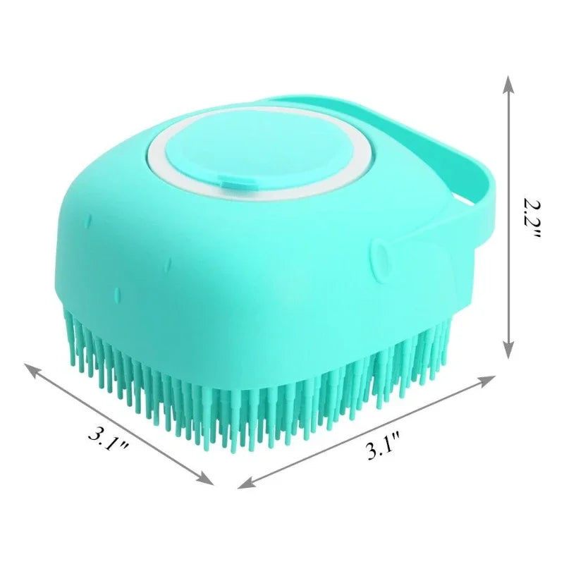 Dog Bath Shampoo Brush