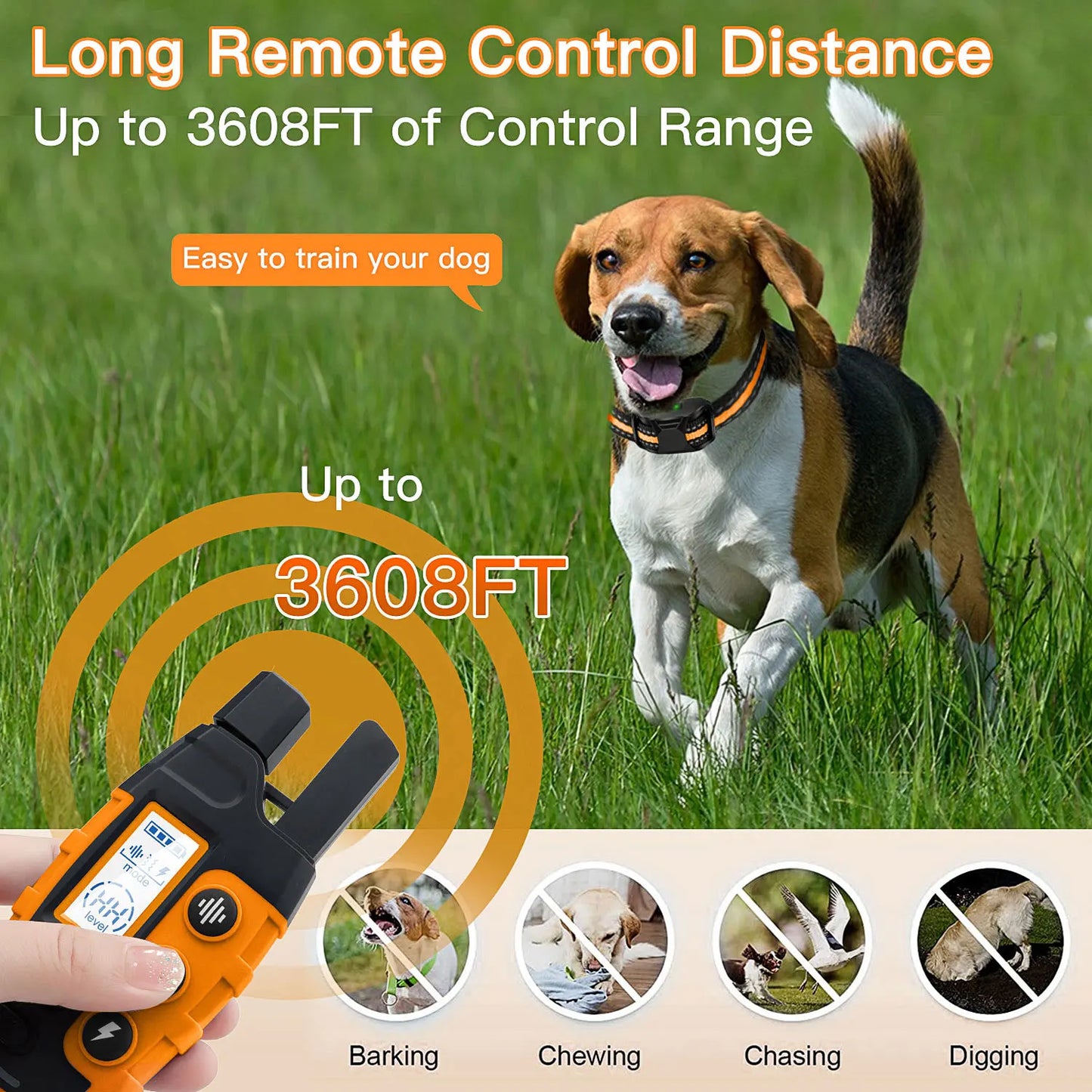 Waterproof Electric Dog Training Collar