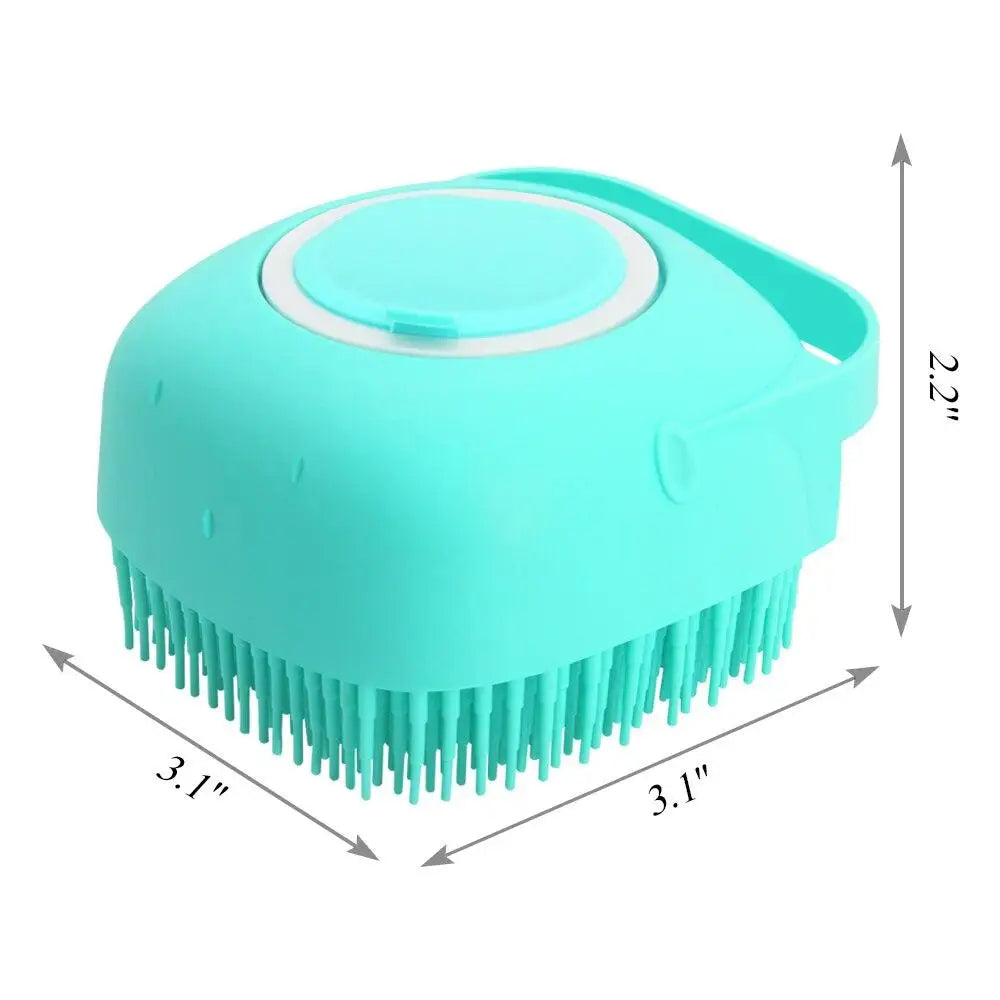 Dog Bath Shampoo Brush