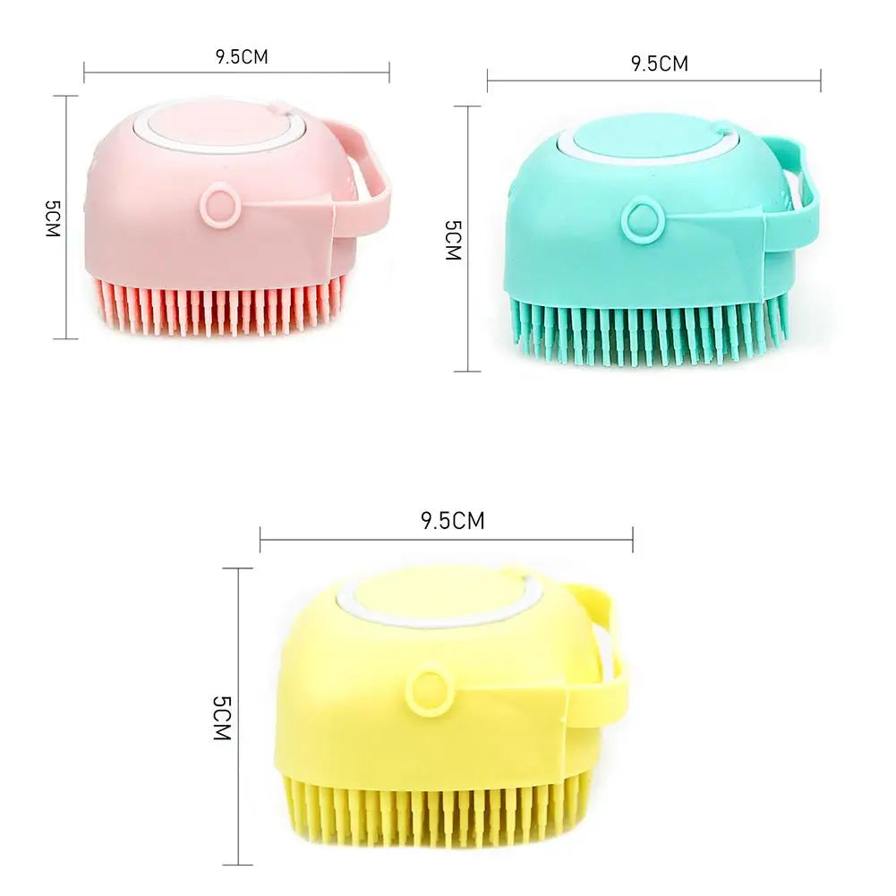Dog Bath Shampoo Brush