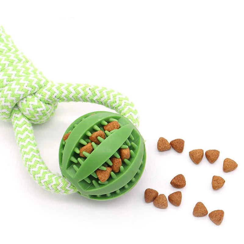 Interactive Toy Rope w/Feeder Ball